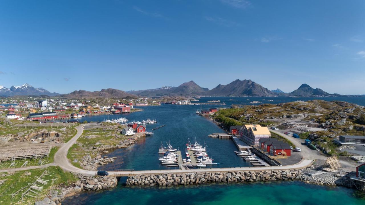 Seafront New Cabin In Lofoten Ballstad Extérieur photo