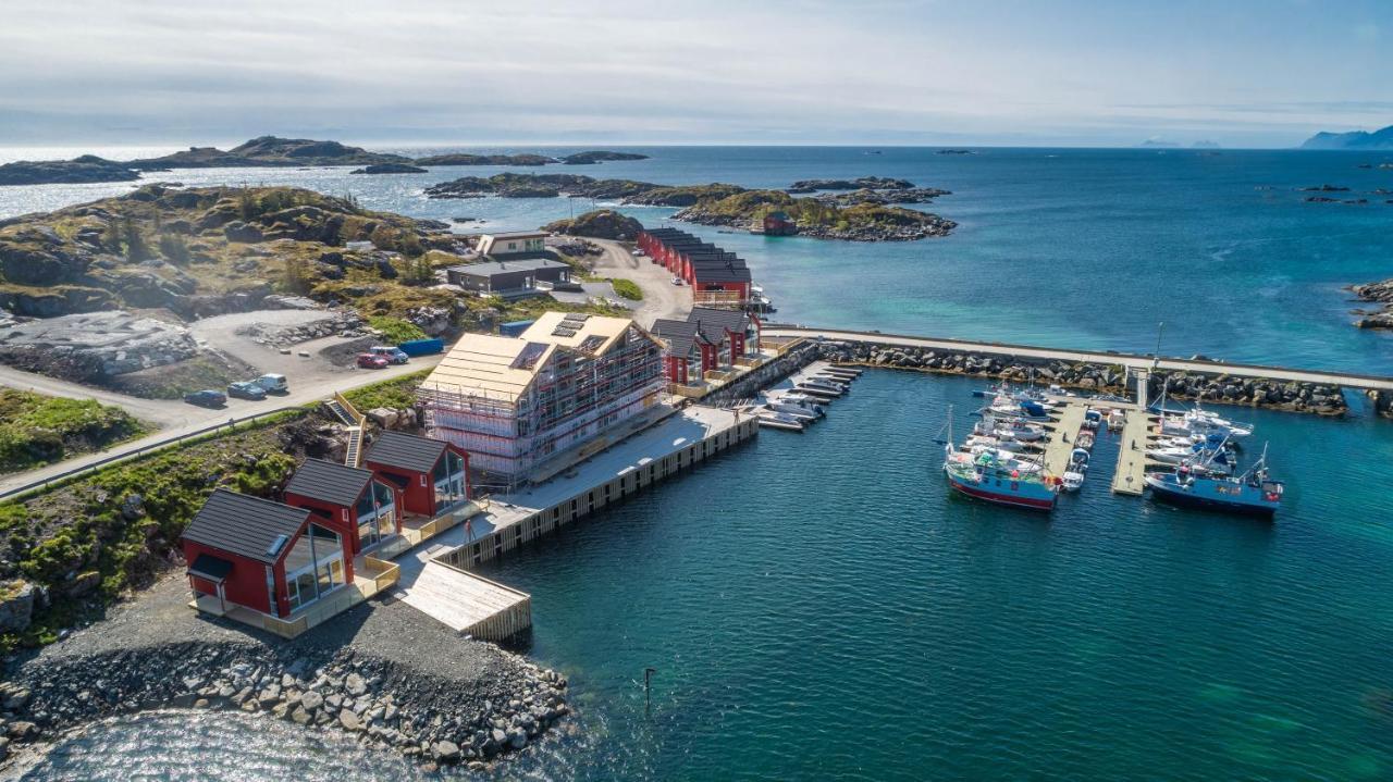 Seafront New Cabin In Lofoten Ballstad Extérieur photo