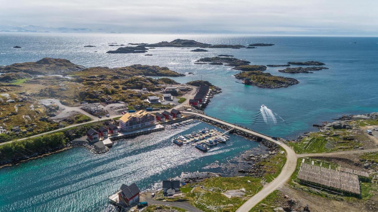 Seafront New Cabin In Lofoten Ballstad Extérieur photo