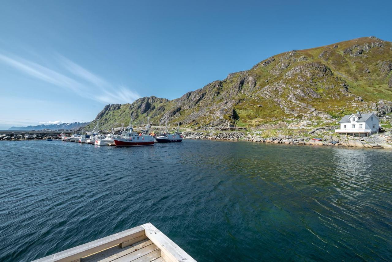Seafront New Cabin In Lofoten Ballstad Extérieur photo
