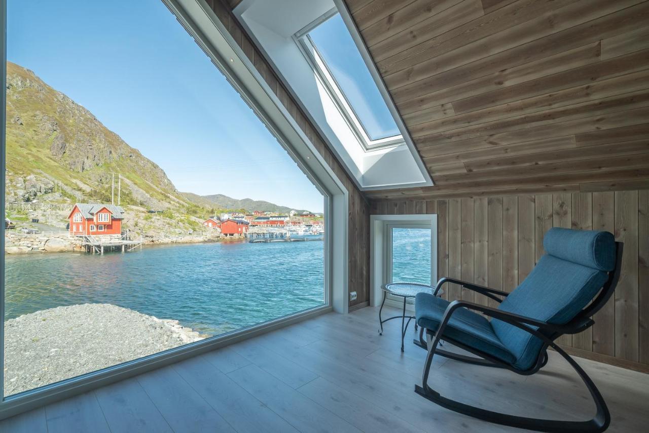Seafront New Cabin In Lofoten Ballstad Extérieur photo