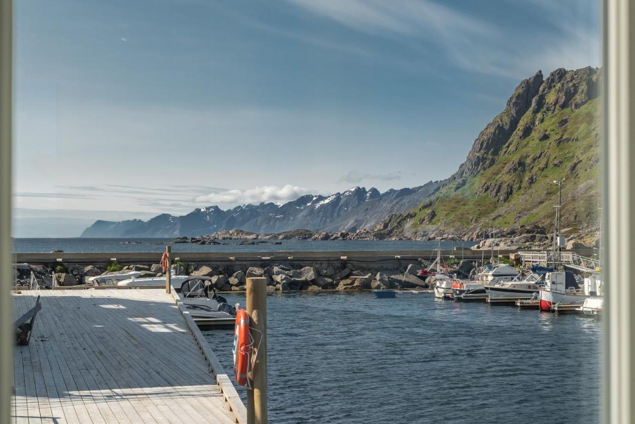 Seafront New Cabin In Lofoten Ballstad Extérieur photo
