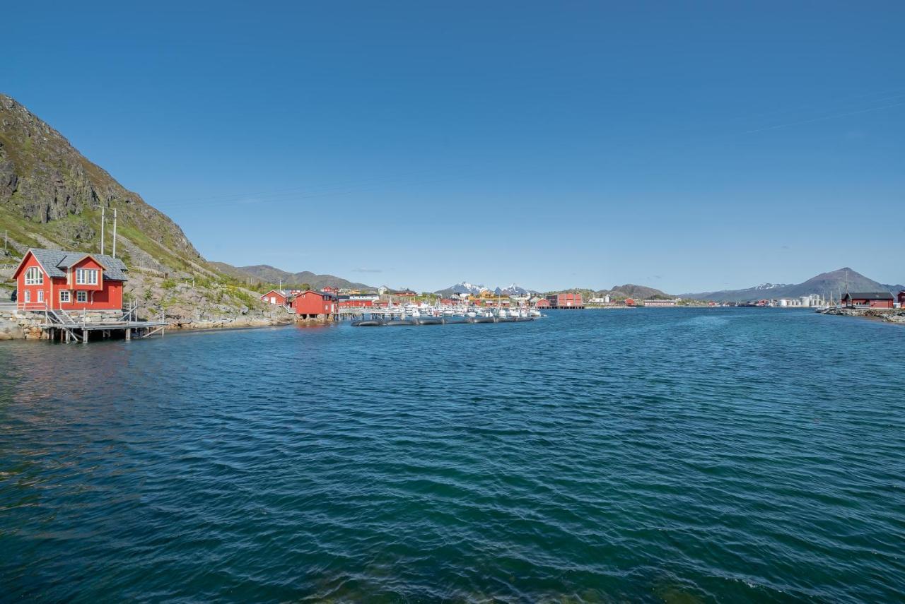 Seafront New Cabin In Lofoten Ballstad Extérieur photo